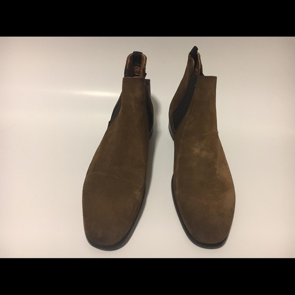 Zara Leather Ankle Booties Unisex - Picture 5 of 8